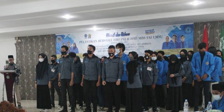 HMJ PAI dan MBS Selenggarakan Pelantikan Secara Bersama