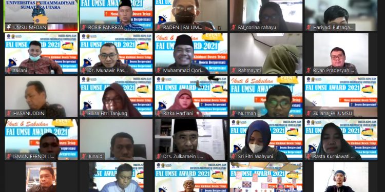 REKTOR UMSU APRESIASI FAI UMSU AWARD II 2021