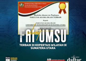 FAI UMSU Terbaik di Kopertais Wilayah IX Sumatera Utara