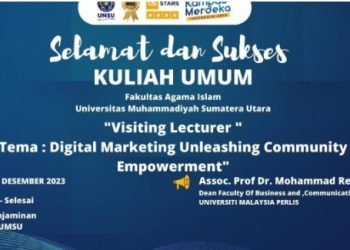 FAI UMSU Gelar Visiting Lecturer