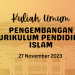 Prodi PAI UMSU Selenggarakan Kuliah UMUM dengan Pakar Kurikulum