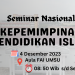 FAI UMSU Lakukan Seminar Nasional Kependidikan