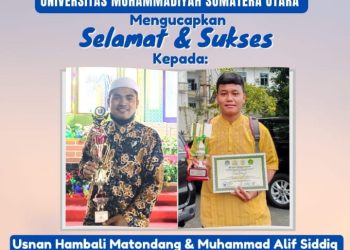 Usnan Hambali Matondang, Mahasiswa Prodi PAI UMSU Raih Juara III MTQ Mandailing Natal 2023