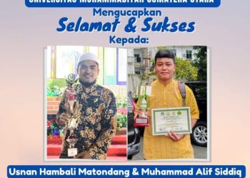 Usnan Hambali Matondang Mahasiswa Prodi Pendidikan Agama Islam UMSU Raih Juara III Tafsir Al-Qur’an MTQ Ke XXIII di Kabupaten Mandailing Natal