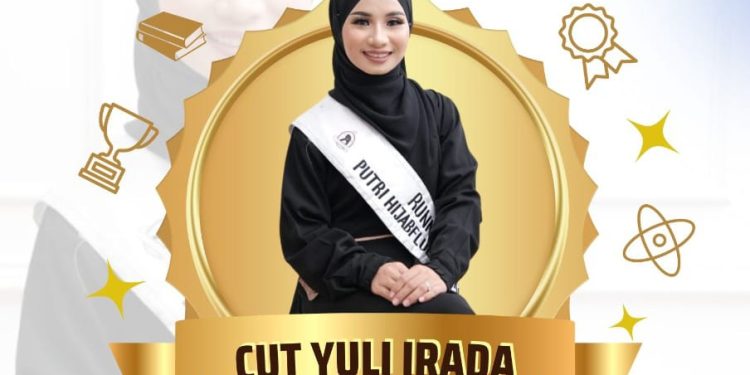 Cut Yuli Irada Mahasiswa Prodi Pendidikan Agama Islam UMSU Raih Gelar Putri Hijab Sumatera Utara 2024