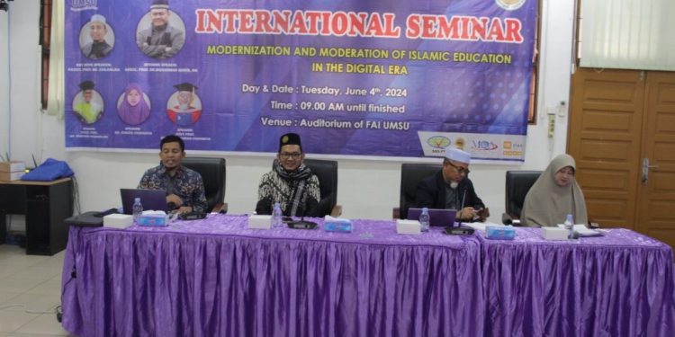 Kuliah Dosen Tamu dan Temu Ahli Asst. Prof. Dr. Abdurrahman dari Thailand di Fakultas Agama Islam UMSU