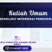 Kuliah Dosen Tamu dan Temu Ahli oleh Sonny Z, Ph.D. di Fakultas Agama Islam UMSU