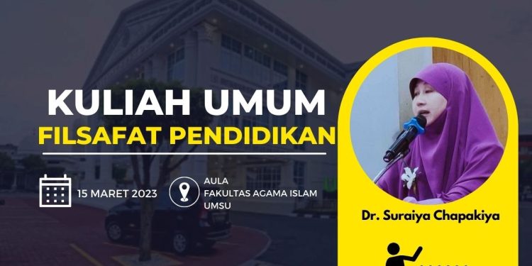 Kuliah Dosen Tamu dan Temu Ahli: Dr. Suraiya dari Thailand Membahas Filsafat Pendidikan
