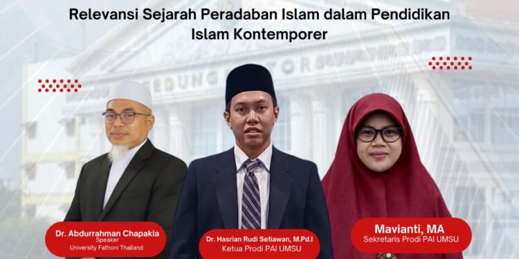 Prodi PAI UMSU Gelar Visiting Lecturer Internasional Bersama Akademisi Thailand