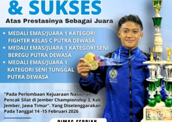 Mahasiswa PAI UMSU Raih Medali Emas pada Kejuaraan Pencak Silat di Jember